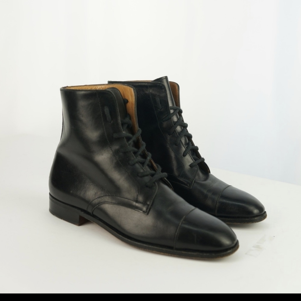 Corso Como Italian Leather Ankle Lace-up boots